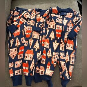 Hanna Andersson Village Christmas Jammie's, 3-6M